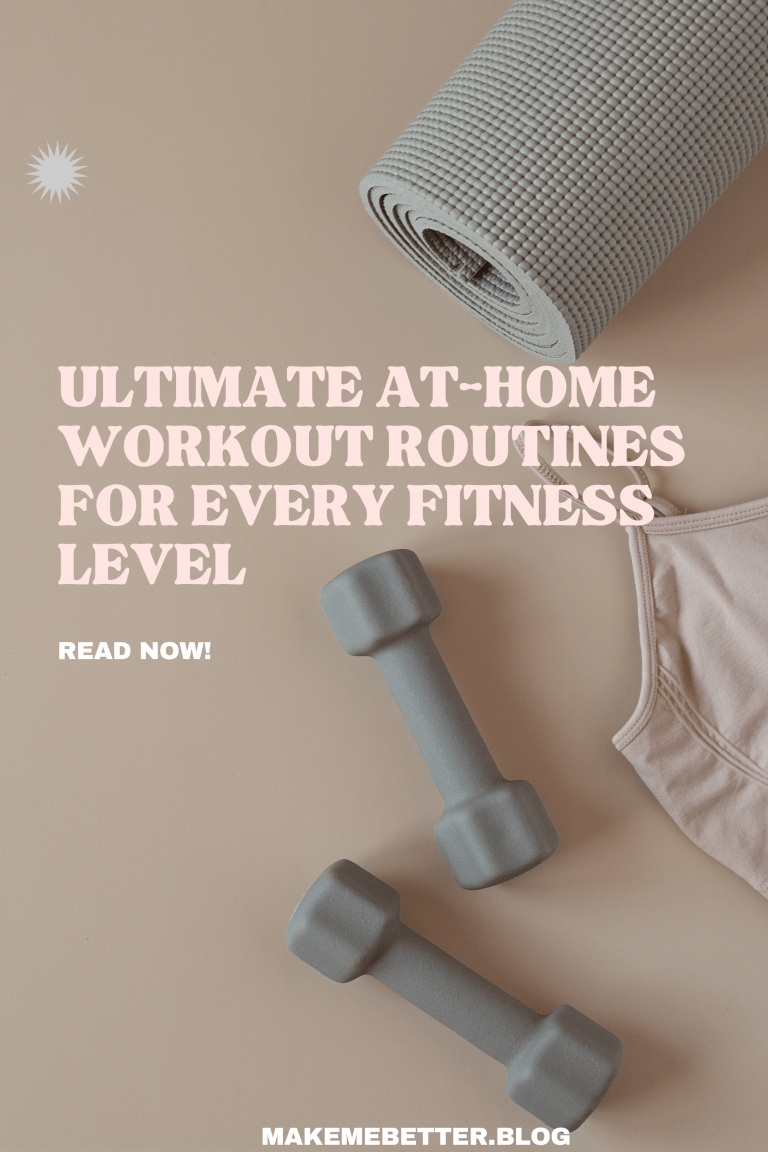 The Ultimate Guide to At-Home Workout Routines: Stay Fit Without ...