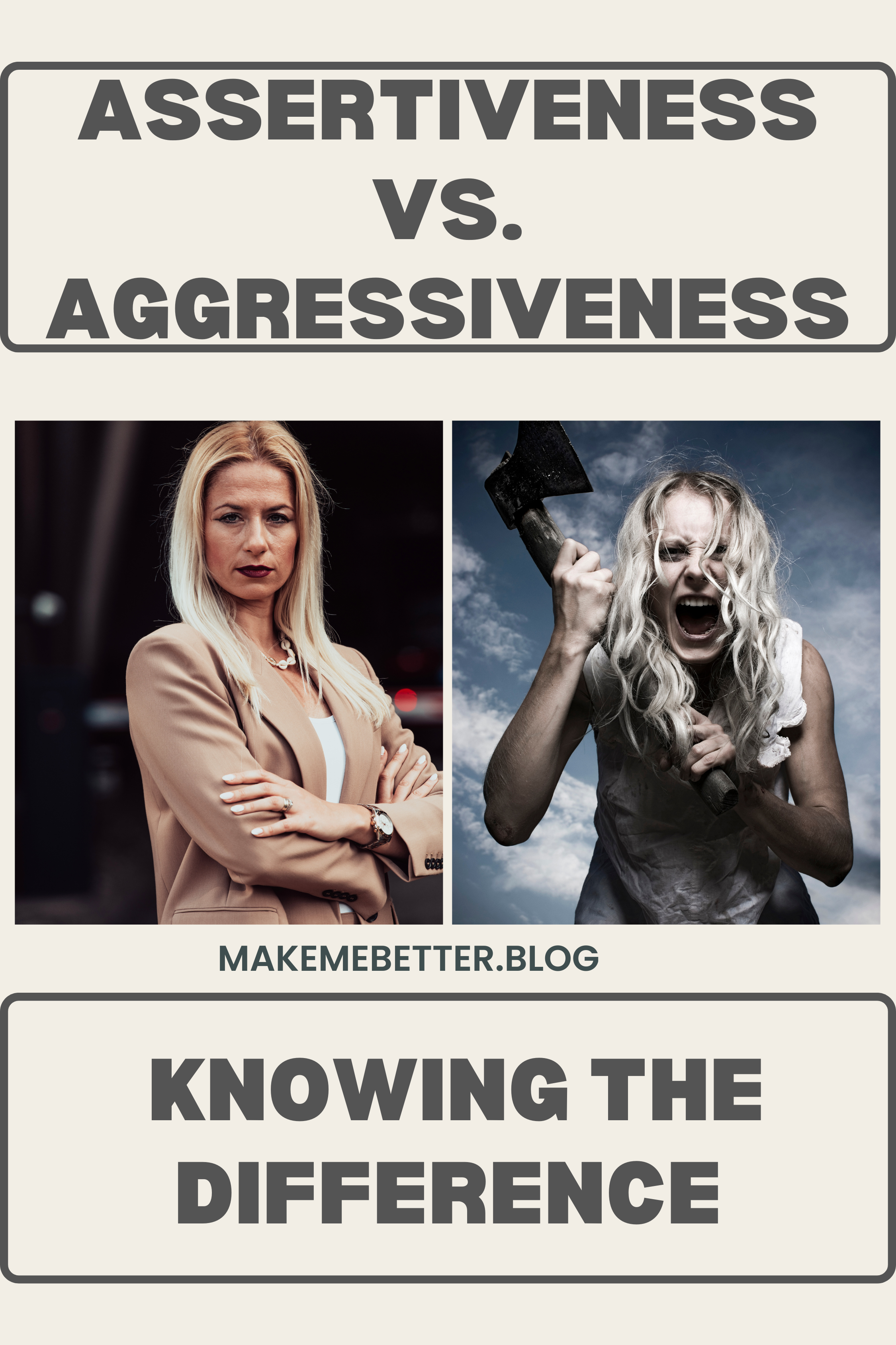 Assertiveness vs. Aggressiveness: Knowing the Difference – Make Me ...